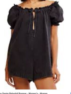 Romper denim free people daisy romper